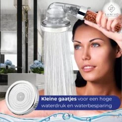 Waterbesparende Douchekop Ionische Douchekop Incl. Doucheslang - Douchefilter - Waterfilter - Handdouche - Met Mineraalstenen - Douchekop Met Slang – Transparant – Incl. Doucheslang 16 Waterbesparende Douchekop Ionische Douchekop Incl. Doucheslang - Douchefilter - Waterfilter - Handdouche - Met Mineraalstenen - Douchekop Met Slang – Transparant – Incl. Doucheslang -Badkamer Accessoires Winkel 1200x1200 1873