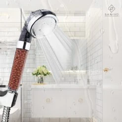 Waterbesparende Douchekop Met Mineraalstenen Ionische Douchekop – Douchefilter - Waterfilter - Handdouche - Hogedruk Douchekop – Transparant -Badkamer Accessoires Winkel 1200x1200 1891