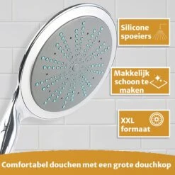 Grote Douchekop - 18cm - Levay ® 15 Grote Douchekop - 18cm - Levay ® -Badkamer Accessoires Winkel 1200x1200 1907