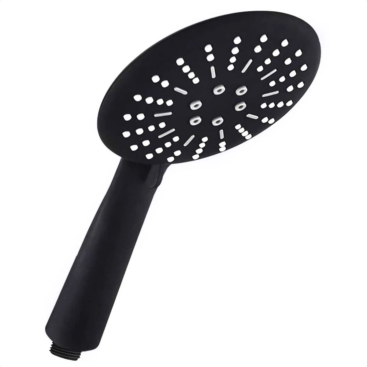 IBright Douchekop Met Slang – Mat Zwart - 3 Functies – Handdouche – Hoofddouche Inclusief Wandhouder Zonder Boren 4 IBright Douchekop Met Slang – Mat Zwart - 3 Functies – Handdouche – Hoofddouche Inclusief Wandhouder Zonder Boren - Afbeelding 2