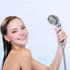 W4Y Ionische Douchekop - Waterbesparende Douchekop - Waterfilter - Handdouche Met Hoge Druk - Douchekop Met Slang -Badkamer Accessoires Winkel 1200x1200 1946