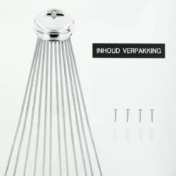 Sealskin Umbrella Douchegordijnstangset - Chroom 19 Sealskin Umbrella Douchegordijnstangset - Chroom -Badkamer Accessoires Winkel 1200x1200 2132