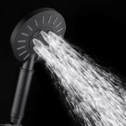 Tiger Tyne Doucheset - Regendouche Ø 22,5 Cm - Handdouche Ø 12 Cm - 3 Standen - Mat Zwart 41 Tiger Tyne Doucheset - Regendouche Ø 22,5 Cm - Handdouche Ø 12 Cm - 3 Standen - Mat Zwart -Badkamer Accessoires Winkel 1200x1200 2173