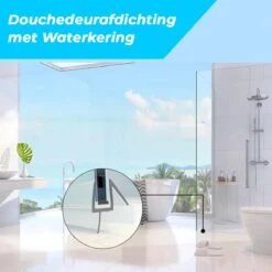 Minismus Douchedeurafdichting Met Waterkering (2 Strips Van 1 Meter, Makkelijk Inkortbaar) - Waterstopper Geschikt Voor Glas Van 6 Tot 8 Mm - Douchedorpel - Lekstrip Voor Horizontale Bevestiging 22 Minismus Douchedeurafdichting Met Waterkering (2 Strips Van 1 Meter, Makkelijk Inkortbaar) - Waterstopper Geschikt Voor Glas Van 6 Tot 8 Mm - Douchedorpel - Lekstrip Voor Horizontale Bevestiging -Badkamer Accessoires Winkel 1200x1200 2201