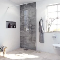 AKTIE Inloopdouche 90x200cm Veiligheidsglas Anti Kalk Chroom -Badkamer Accessoires Winkel 1200x1200 2359