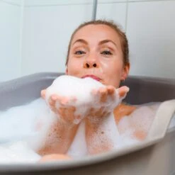 Zitbad Voor Volwassenen – 200L – Bath Bucket – Met Bruisballen – Grijs -Badkamer Accessoires Winkel 1200x1200 2382