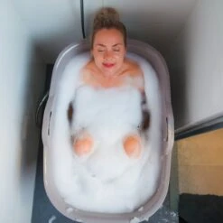 Zitbad Voor Volwassenen – 200L – Bath Bucket – Met Bruisballen – Grijs -Badkamer Accessoires Winkel 1200x1200 2385