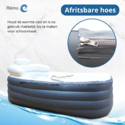 Opblaasbaar Bad Ligbad Zitbad Volwassenen - Ijsbad Badkuip Opblaasbad - Opvouwbaar Bad Opblaas Bad Antraciet -Badkamer Accessoires Winkel 1200x1200 2418