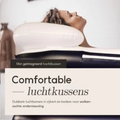 Airlie Opblaasbaar Ligbad Voor Volwassenen – Comfortabel - Opblaasbad - Zitbad - Badkuip – Bath Tub – Opvouwbaar Bad – Bath Bucket – Dubbel Hoofdkussen - Zwart - GRATIS Elektrische Pomp -Badkamer Accessoires Winkel 1200x1200 2432