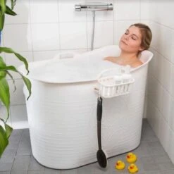 Zitbad Voor Volwassenen - Bath Bucket - Wit - 200L -Badkamer Accessoires Winkel 1200x1200 2442