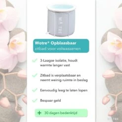 WOTRE Zitbad - Bath Bucket - Ijsbad - Wim Hof Methode - Bad Voor Volwassenen - Mobiele Badkuip - Grijs - 180L 12 WOTRE Zitbad - Bath Bucket - Ijsbad - Wim Hof Methode - Bad Voor Volwassenen - Mobiele Badkuip - Grijs - 180L -Badkamer Accessoires Winkel 1200x1200 2468
