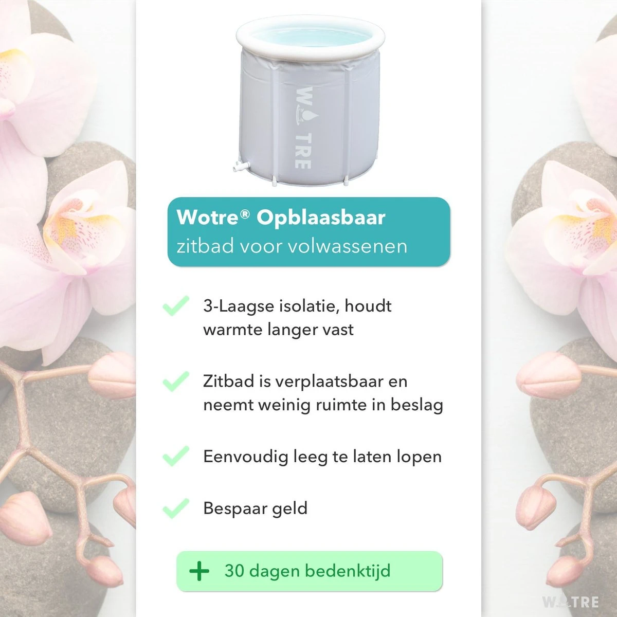 WOTRE Zitbad - Bath Bucket - Ijsbad - Wim Hof Methode - Bad Voor Volwassenen - Mobiele Badkuip - Grijs - 180L 5 WOTRE Zitbad - Bath Bucket - Ijsbad - Wim Hof Methode - Bad Voor Volwassenen - Mobiele Badkuip - Grijs - 180L - Afbeelding 3