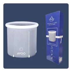 AYOO® Zitbad - Opblaasbaar Bad - Opvouwbaar Bad - Wim Hof Methode - Ijsbad - Badkuip - Zitbad Voor Volwassenen - Bathtub - Zitbaden - Bath Bucket - Inclusief Voetpomp - Grijs 18 AYOO® Zitbad - Opblaasbaar Bad - Opvouwbaar Bad - Wim Hof Methode - Ijsbad - Badkuip - Zitbad Voor Volwassenen - Bathtub - Zitbaden - Bath Bucket - Inclusief Voetpomp - Grijs -Badkamer Accessoires Winkel 1200x1200 2480