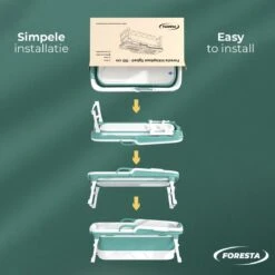 Foresta Opvouwbaar Bad Voor Volwassenen - 150cm - Bath Bucket - Blauw 14 Foresta Opvouwbaar Bad Voor Volwassenen - 150cm - Bath Bucket - Blauw -Badkamer Accessoires Winkel 1200x1200 2502