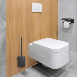 Toiletrolhouder Met Planchet - WC Rolhouder - Badkameraccessoires - Mat Zwart - 18,5x11 Cm 14 Toiletrolhouder Met Planchet - WC Rolhouder - Badkameraccessoires - Mat Zwart - 18,5x11 Cm -Badkamer Accessoires Winkel 1200x1200 252