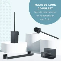 Toiletrolhouder Met Planchet - WC Rolhouder - Badkameraccessoires - Mat Zwart - 18,5x11 Cm 16 Toiletrolhouder Met Planchet - WC Rolhouder - Badkameraccessoires - Mat Zwart - 18,5x11 Cm -Badkamer Accessoires Winkel 1200x1200 254