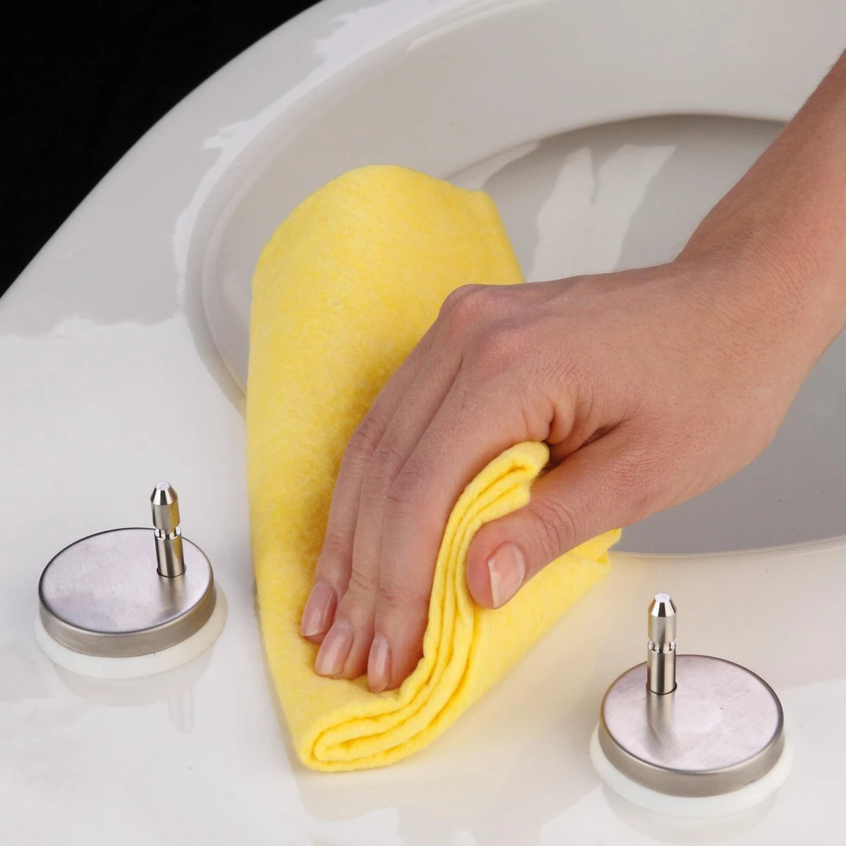 Tiger Ventura - Toiletbril - WC Bril - Duroplast - Zwart 8 Tiger Ventura - Toiletbril - WC Bril - Duroplast - Zwart - Afbeelding 6