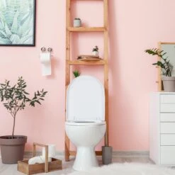 Relaxdays Wc Bril Softclose - D-vorm - Toiletbril Universeel - Toiletdeksel Plastic - Wit 16 Relaxdays Wc Bril Softclose - D-vorm - Toiletbril Universeel - Toiletdeksel Plastic - Wit -Badkamer Accessoires Winkel 1200x1200 2575