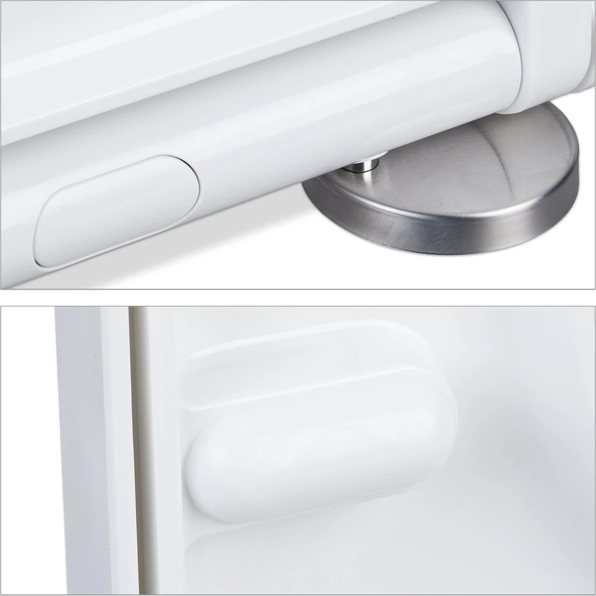 Relaxdays Wc Bril Softclose - D-vorm - Toiletbril Universeel - Toiletdeksel Plastic - Wit 11 Relaxdays Wc Bril Softclose - D-vorm - Toiletbril Universeel - Toiletdeksel Plastic - Wit - Afbeelding 9