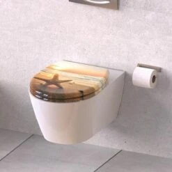 SCHÜTTE WC-Bril 82373 SEA STAR - Duroplast - Soft Close - Afklikbaar - RVS-Scharnieren - Decor - 3-zijdige Print -Badkamer Accessoires Winkel 1200x1200 2677