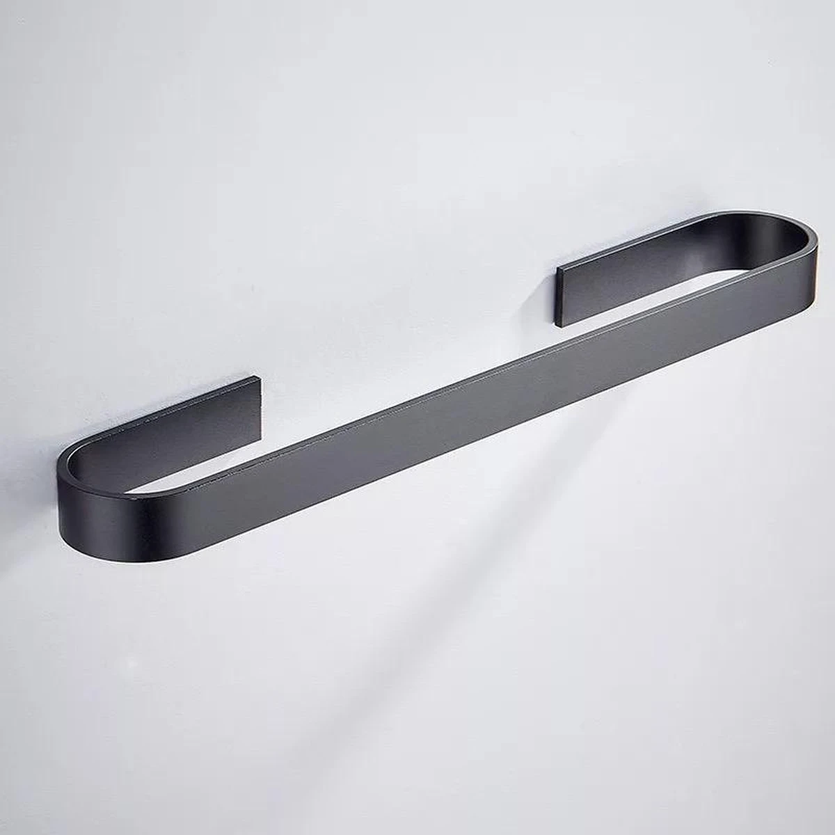 Handdoekrek 30 Cm Zonder Boren - Badkamer - Badkameraccesoires - Badkamermeubel - Handdoekstang - Doucherek - Mat Zwart 5 Handdoekrek 30 Cm Zonder Boren - Badkamer - Badkameraccesoires - Badkamermeubel - Handdoekstang - Doucherek - Mat Zwart - Afbeelding 3