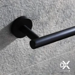 DesignX Toiletrolhouder Zwart - WC Rolhouder - Matte - Papier - Houder - Incl. Schroeven -Badkamer Accessoires Winkel 1200x1200 43