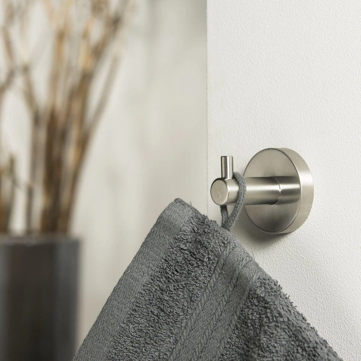 Tiger Boston - Handdoekhaak Groot - RVS Geborsteld 7 Tiger Boston - Handdoekhaak Groot - RVS Geborsteld - Afbeelding 5