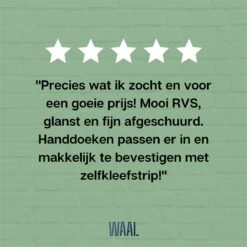 Waal© 2 Stuks RVS Handdoekhouders Zilver - Zelfklevend - Handdoek Klem - Handdoek Haak 17 Waal© 2 Stuks RVS Handdoekhouders Zilver - Zelfklevend - Handdoek Klem - Handdoek Haak -Badkamer Accessoires Winkel 1200x1200 471