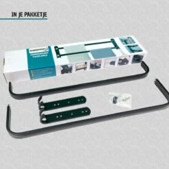 Vannons - Handdoekrek - Handdoekrek Badkamer - 2 Handdoeken - Zwart -Badkamer Accessoires Winkel 1200x1200 478