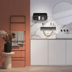 Sealskin Brix - Handdoekladder Vrijstaand - Zwart -Badkamer Accessoires Winkel 1200x1200 505