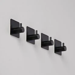 Handdoekhaakjes - Badkamer Zelfklevend – 4 Stuks – RVS - Zwart 14 Handdoekhaakjes - Badkamer Zelfklevend – 4 Stuks – RVS - Zwart -Badkamer Accessoires Winkel 1200x1200 545
