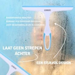 LIVELYY - Professionele Douchewisser - Raamwisser - Douche Trekker - Douchewissers - Aqua Blauw -Badkamer Accessoires Winkel 1200x1200 618