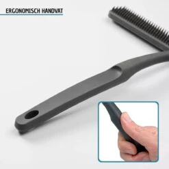 Vannons - Douchewisser Zwart - Douche Trekker Met Zelfklevende Ophanghaak - Met Borstel - Siliconen - Zwart 11 Vannons - Douchewisser Zwart - Douche Trekker Met Zelfklevende Ophanghaak - Met Borstel - Siliconen - Zwart -Badkamer Accessoires Winkel 1200x1200 638