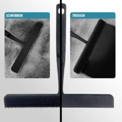 Vannons - Douchewisser Zwart - Douche Trekker Met Zelfklevende Ophanghaak - Met Borstel - Siliconen - Zwart 14 Vannons - Douchewisser Zwart - Douche Trekker Met Zelfklevende Ophanghaak - Met Borstel - Siliconen - Zwart -Badkamer Accessoires Winkel 1200x1200 641