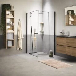 Sealskin Urban - Deluxe Vloerwisser Inclusief Schroefhaak - Zwart -Badkamer Accessoires Winkel 1200x1200 673