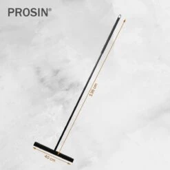PROSIN - SET VAN VLOER + HANDWISSER - Raamwisser - Vloerwisser - Douchetrekker - Raamtrekker - Wisser - Mat Zwart - Wiper - Squeegee - Bathroom - Vloertrekker - Vloertrekker Met Steel - Floor Wiper - Aftrekker - RVS - Zwart - Design - Wisser -Badkamer Accessoires Winkel 1200x1200 679