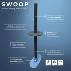 Tiger Tess - Toiletborstelhouder Met Opbergfunctie Vrijstaand En Swoop® Borstel Flexibel - Zwart / Antraciet -Badkamer Accessoires Winkel 1200x1200 896