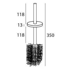Tiger Boston Toiletborstel - Reserveonderdeel - RVS Geborsteld -Badkamer Accessoires Winkel 1200x1200 898