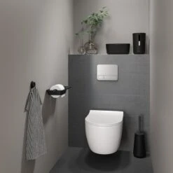 Tiger Tess - Toiletborstelhouder Met Swoop® Borstel Flexibel - Zwart / Antraciet 19 Tiger Tess - Toiletborstelhouder Met Swoop® Borstel Flexibel - Zwart / Antraciet -Badkamer Accessoires Winkel 1200x1200 918