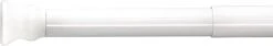 RIDDER Douchegordijnstang Telescopisch 70-115 Cm Wit 55101 -Badkamer Accessoires Winkel 1200x203
