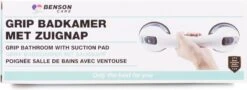 Benson Zuignap + Grip Handgreep Badkamer Multifunctioneel -Badkamer Accessoires Winkel 1200x436 1