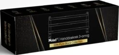 Nolad® Handdoekrek 3-armig - Handdoekhouder - Handdoekenrek - Zwart -Badkamer Accessoires Winkel 1200x555 1