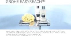 GROHE Grohtherm 2000 New Thermostatische Douchekraan - 15 Cm - Chroom - 34195001 -Badkamer Accessoires Winkel 1200x622 1