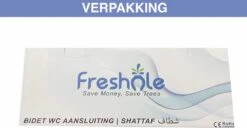 Bidet Handdouche Toilet Sproeier Shattaf Sprayer WC Papier Besparend - Dubbel Spray Warm & Koud Water - Badkamer Accessoires - Freshole® -Badkamer Accessoires Winkel 1200x622 5