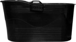 LIFEBATH - Zitbad Mira - Bath Bucket XL - Inclusief Hoofdkussen - 400L - Ligbad 122 Cm - Zwart -Badkamer Accessoires Winkel 1200x655 1