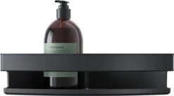 Tiger Carv - Douchemand Hoek 21 Cm - Zwart -Badkamer Accessoires Winkel 1200x662