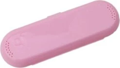 Elektrische Tandenborstel Opbergdoos Universeel - Reis Etui - Bescherm Koker - Roze - 1 Stuks -Badkamer Accessoires Winkel 1200x683