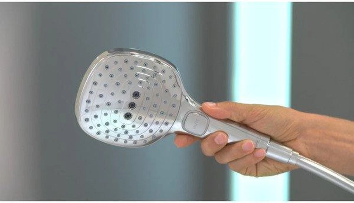 Hansgrohe Raindance Select E 120 3jet Handdouche - Chroom 18 Hansgrohe Raindance Select E 120 3jet Handdouche - Chroom - Afbeelding 16