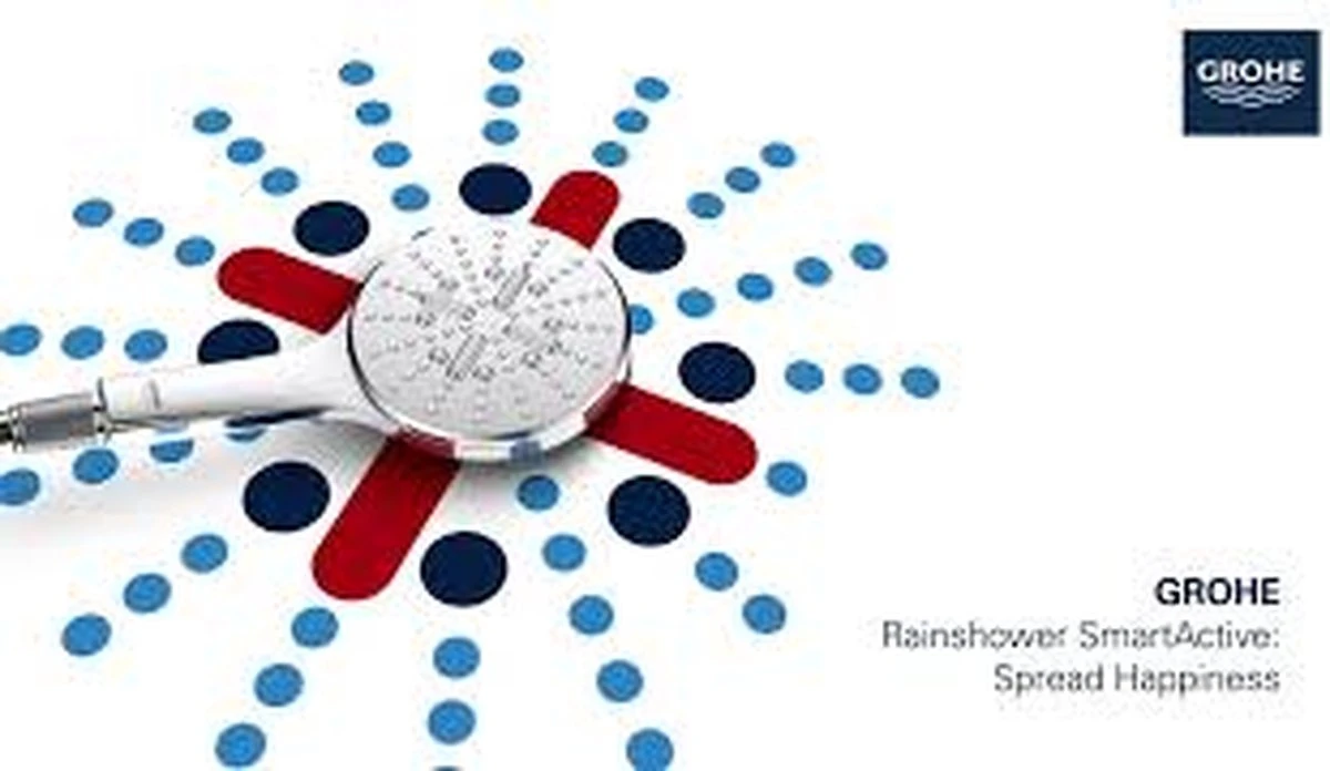 GROHE Rainshower SmartActive 130 Douchekop - Ø 13 Cm - EcoJoy® - 3 Straalsoorten - 26574000 21 GROHE Rainshower SmartActive 130 Douchekop - Ø 13 Cm - EcoJoy® - 3 Straalsoorten - 26574000 - Afbeelding 19