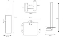 Toiletaccessoireset Gun Metal 4-delig - Luxe Toilet Set - Toiletborstel Met Houder - Toiletrolhouder Met Klep - Reserverolhouder - Handdoekhaak - Gunmetal Badkamer Accessoires 13 Toiletaccessoireset Gun Metal 4-delig - Luxe Toilet Set - Toiletborstel Met Houder - Toiletrolhouder Met Klep - Reserverolhouder - Handdoekhaak - Gunmetal Badkamer Accessoires -Badkamer Accessoires Winkel 1200x708